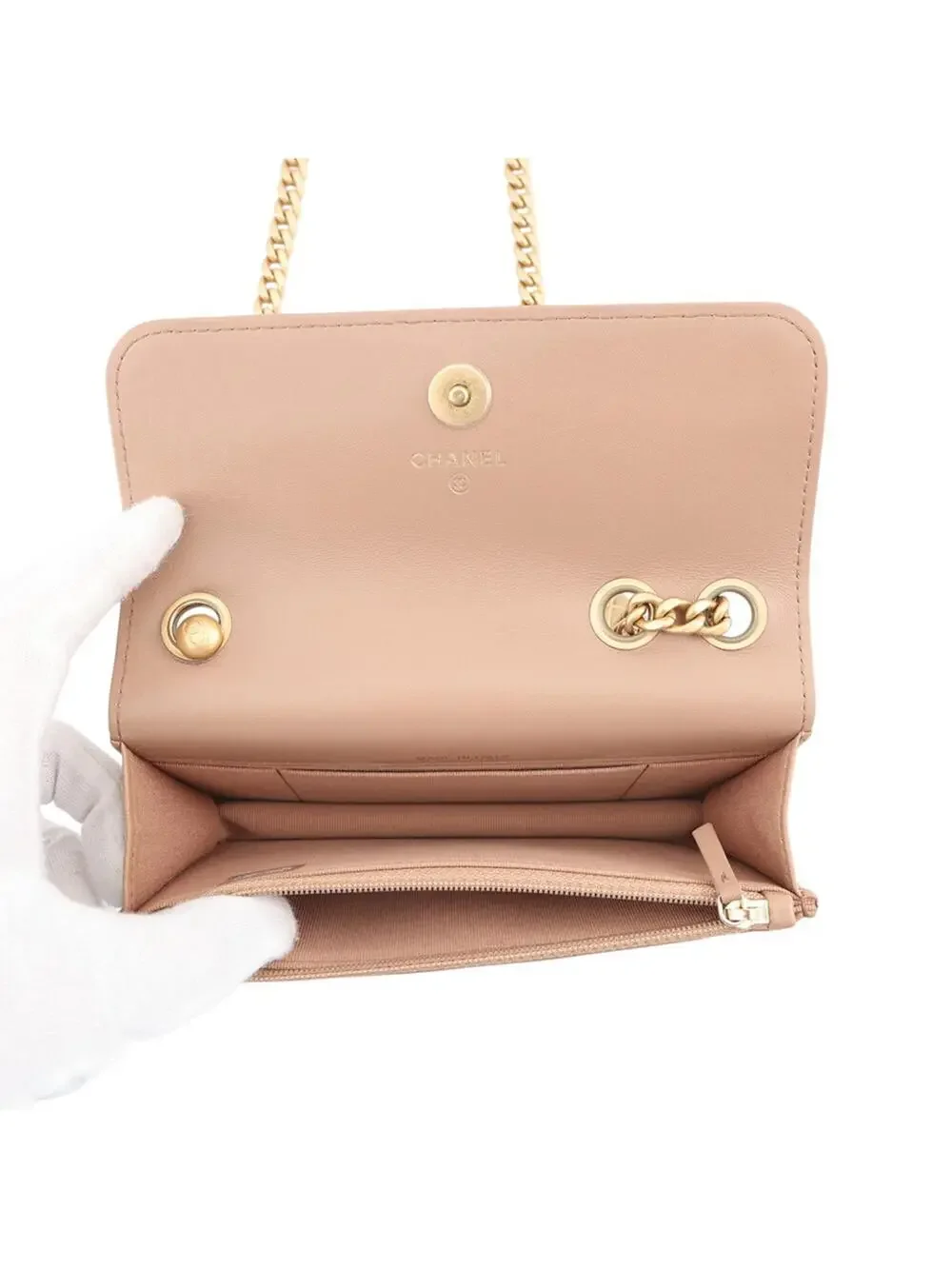 Chanel Sweet Camellia Flap Phone Holder #287631C36B